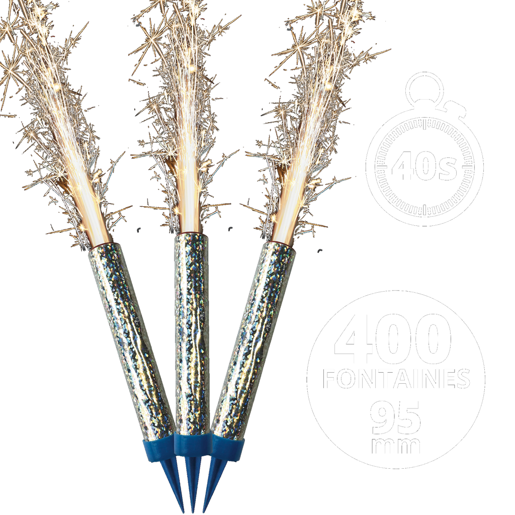 FONTAINES DE FÊTE 95MM EN VRAC