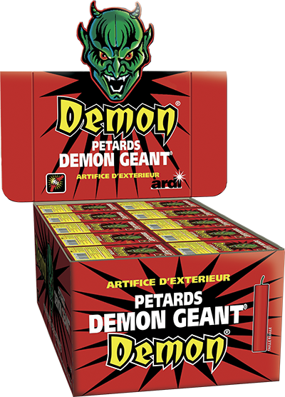 PÉTARDS DÉMON® GÉANT