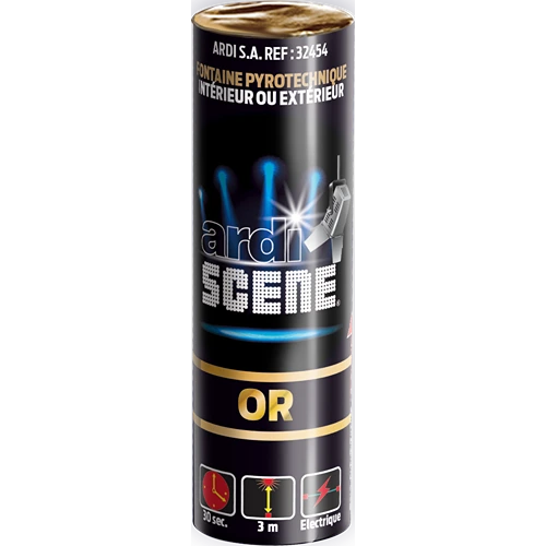 ARDI SCÈNE OR 3M 30s (pièce)