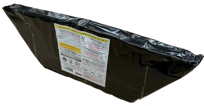 MODULE PYRO 30mm/9 dép - comète étoile jaune - centre vers coté (pièce)