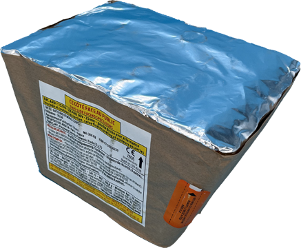 ZK PRO 36V - 25mm - Brocade assortie, salve crépitant multicolor (pièce)