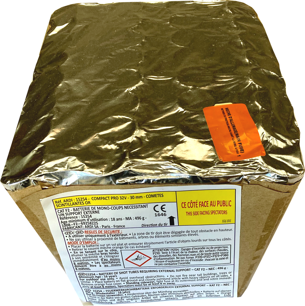 CL PRO 64V-20mm SILENCIEUX comètes multic. + final crossette (pièce)