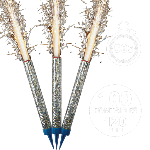 [SC32065] FONTAINES DE FÊTE 120MM EN VRAC (pièce)