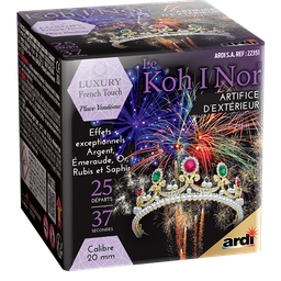 [SC22351] FEU D'ARTIFICE COMPACT LE KOH I NOR - LUXURY FRENCH TOUCH