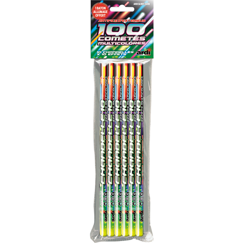 [SC24110] SÉLECTION DE CHANDELLES 10 EFFETS (pièce)