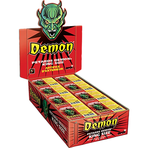 [SC81105] PÉTARDS DÉMON® KING SIZE (pièce)