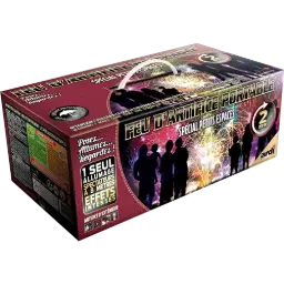 FEU D'ARTIFICE PORTABLE® DE PROXIMITÉ 2MN (pièce)