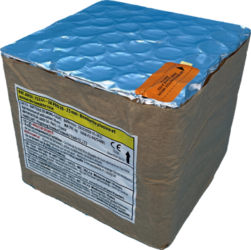 [15243P] ZK PRO 36 - 25mm - Pot à feu multicolore pivoine multicolore (pièce)