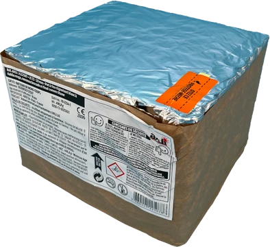 [JS22507] JS PRO 72 - 20mm -PAF cligno blanc dahlia rouge, brocade final titane