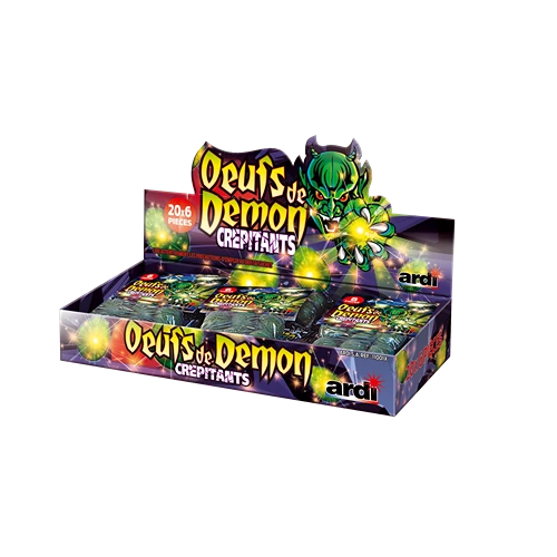 [11001X] ŒUFS DE DÉMON® CRÉPITANTS