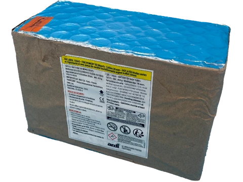 [15045P] VK PRO 50V-30mm-PAF étoiles vertes/or (pièce)