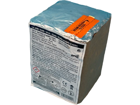 [15295] VK 16 - 25mm - Etoiles pourpres et vertes