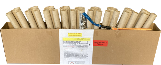 [72081] MODULE PYRO 30mm/9 dép - comète étoile jaune