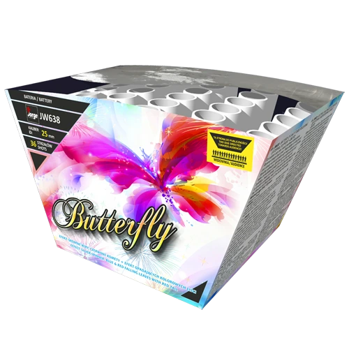 BUTTERFLY - Calibre 25mm - 36 Départs (pièce)