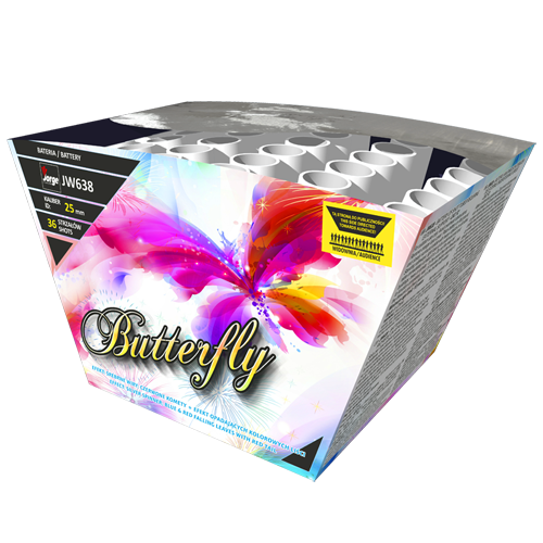 BUTTERFLY - Calibre 25mm - 36 Départs (pièce)