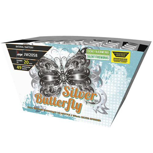 SILVER BUTTRFLY - Calibre 20mm - 49 Départs (pièce)
