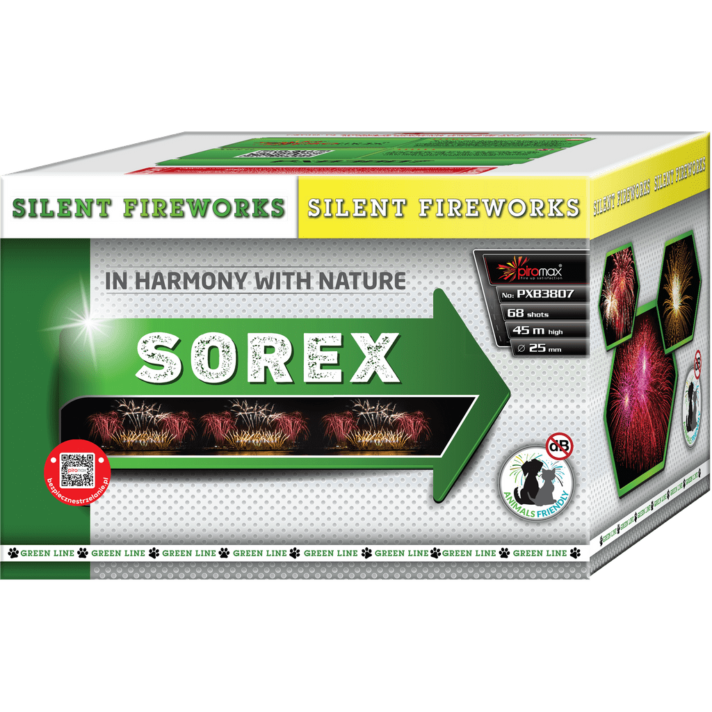 Sorex - Cal.25mm - 68 Départs (silencieux) (pièce)