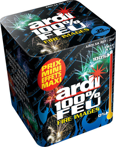 [22407P] FIRE IMAGES - 100% FEU (pièce)