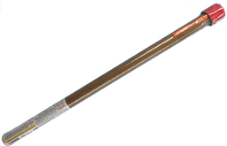 [24142P] BAZOOKA® 25mm - 8 bombettes étoiles pourpres avec comète or (pièce)