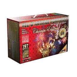 FEU D'ARTIFICE PORTABLE® CHAMPS-ÉLYSÉES® 1MN30