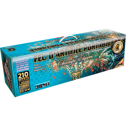 [22521LPF] FEU D'ARTIFICE PORTABLE® CHAMPS-ÉLYSÉES® 2MN