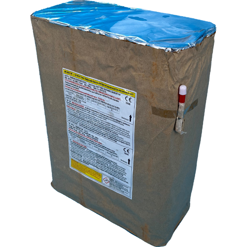 [16152] ZK PRO 8 - 75mm - BB queue de comète rouge à dahlia rouge