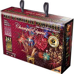 FEU D'ARTIFICE PORTABLE® CHAMPS-ÉLYSÉES® 6MN