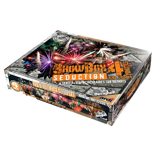 [22335] FEU D'ARTIFICE SHOWBOX® SÉDUCTION® 4MN