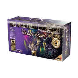 FEU D'ARTIFICE PORTABLE® CHAMPS-ÉLYSÉES® 4MN