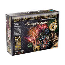 [22405LPF] FEU D'ARTIFICE PORTABLE® CHAMPS-ÉLYSÉES® 5MN