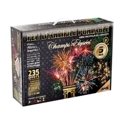 FEU D'ARTIFICE PORTABLE® CHAMPS-ÉLYSÉES® 5MN