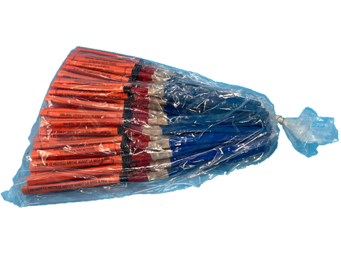 [50066P] MECHE NOIRE 15 CM AVEC CONNECTEURS FEMELLE + MALE + MECHE VERTE (pièce)