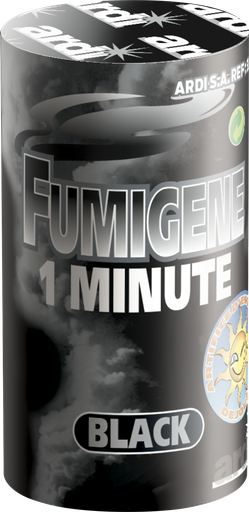 [33091P] POT FUMIGENE 1 MN NOIR (pièce)