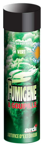 [33134P] FUMIGÈNE A GOUPILLE 1 MN VERT (pièce)