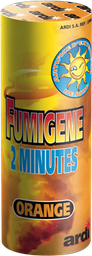 [33048P] POT FUMIGENE 2 MN ORANGE (pièce)