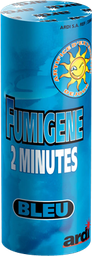 [33049P] POT FUMIGENE 2 MN BLEU (pièce)