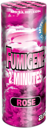 [33094P] POT FUMIGENE 2MN ROSE (pièce)