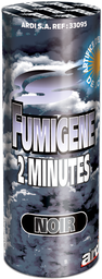 [33095P] POT FUMIGENE 2MN NOIR (pièce)