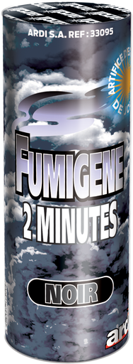 [33095P] POT FUMIGENE 2MN NOIR (pièce)