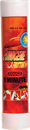 [33038P] TUBE FUMIGÈNE À FROTTOIR 1mn Rouge (pièce)