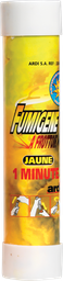 [33040P] TUBE FUMIGÈNE À FROTTOIR 1mn Jaune (pièce)