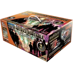 FEU D'ARTIFICE PORTABLE® DE PROXIMITÉ 3MN
