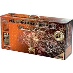 FEU D'ARTIFICE PORTABLE® CHAMPS-ÉLYSÉES® 2MN30