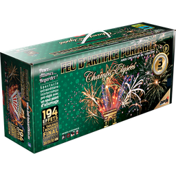 [22518LPF] FEU D'ARTIFICE PORTABLE® CHAMPS-ÉLYSÉES® 3MN