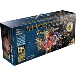 FEU D'ARTIFICE PORTABLE® CHAMPS-ÉLYSÉES® 3MN