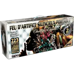 FEU D'ARTIFICE PORTABLE® CHAMPS-ÉLYSÉES® SILENCIEUX 2MN
