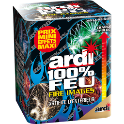[22407] FEU D'ARTIFICE COMPACT FIRE IMAGES - 100% FEU - ARDI X12
