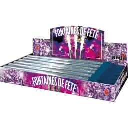 PRÉSENTOIR DE FONTAINES DE FÊTE 265MM