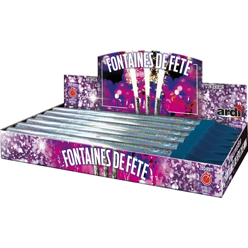 [32029] PRÉSENTOIR DE FONTAINES DE FÊTE 265MM