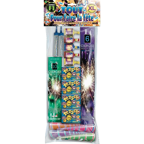 [SC70017] ASSORTIMENT "TOUT POUR LA FÊTE" XL (pièce)